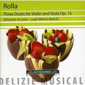 Luigi Alberto Bianchi - Three Duets for Violin & Viola  CD